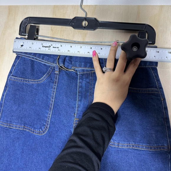 Revelation Denim Wide Leg Belted Jeans. Women’s Size 6 - Picture 4 of 9